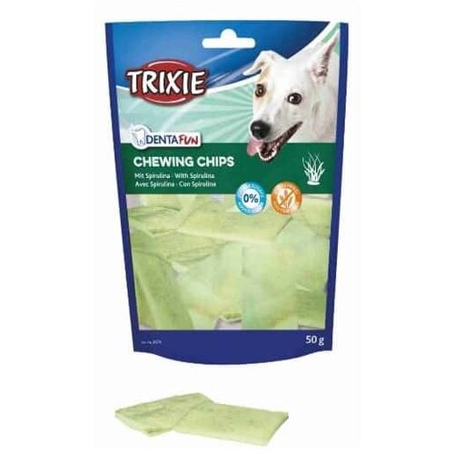 Trixie spirulina chewing chips 100g Slike
