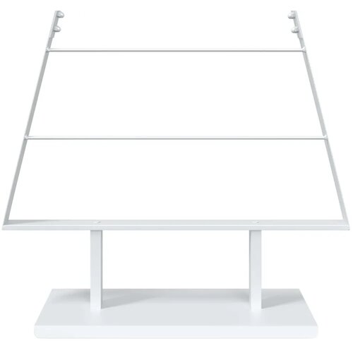  Metalna božićna jelka KUOPIO 210 cm Čelik Bijela - 210 cm Bijela Slike