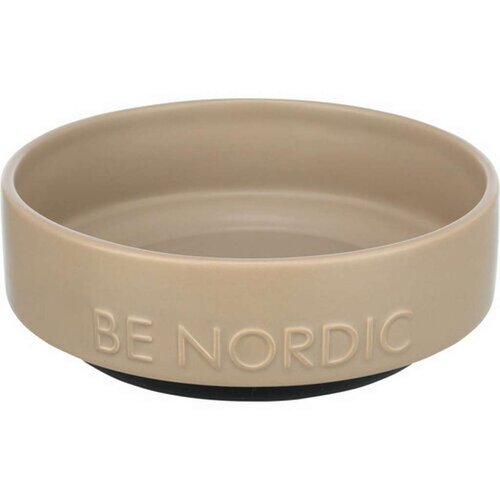  posoda za pse Be Nordic kovinska/rob iz gume 0,5 l/fi-16 cm sivorjava Slike