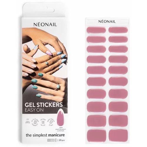 NeoNail Easy On Gel Stickers nalepke za nohte odtenek M08 20 kos