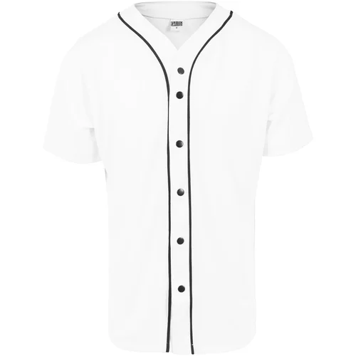 Urban Classics Baseball mesh jersey wht/blk