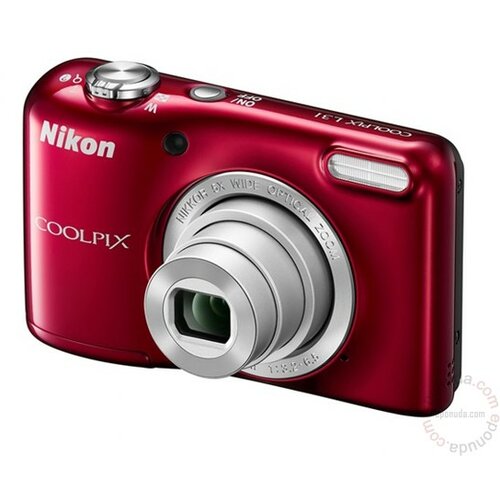 Nikon L31 CRVENI digitalni fotoaparat Slike