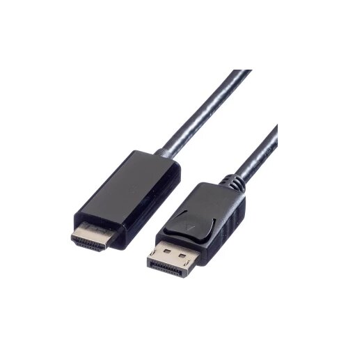 Value DisplayPort priključni kabel 3.00 m 11.99.5787 sa zaštitom crna [1x muški konektor displayport - 1x muški konektor Cijene