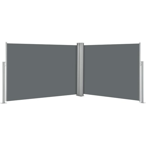 vidaXL Uvlačiva bočna tenda 100 x 1000 cm antracit Cijene