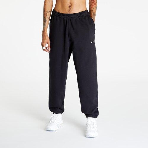 Nike Solo Swoosh Men's Fleece Pants Black/ White Cene
