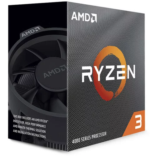 AMD Ryzen 3 4100 3.8/4,0GHz 4MB AM4 Wraith Stealth hladilnik BOX procesor
