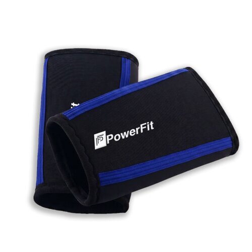 PowerFit &amp;trade; | Premium Steznici za Laktove - Powerlifting Slivovi 7mm Slike