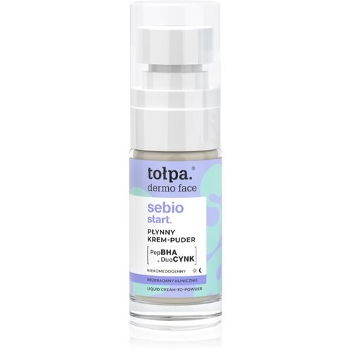 Tołpa Dermo Face Sebio Start kremasti tekoči puder proti nepravilnostim na koži 30 ml Slike