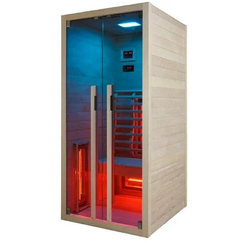 Sanotechnik Infracrvena sauna Ruby 1 (4 infracrvena radijatora, 100 x 90 x 195 cm)