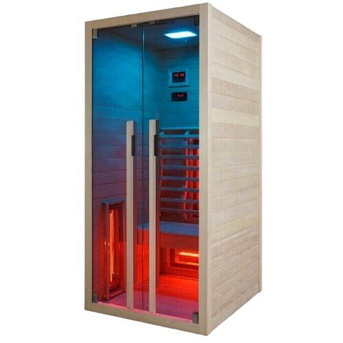 Sanotechnik Infrardeča savna Ruby 1 (1550 W, 4 sevala, 90 x 100 x 195 cm) Cene