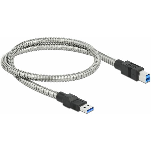 Delock kabel USB 3.2 A-B 0,5m kovinski ovoj 86777, (21382456) Cene
