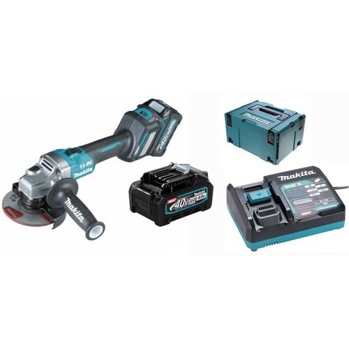 Makita aku ugaona kutna brusilica GA023GM201 XGT 40V 125mm Slike
