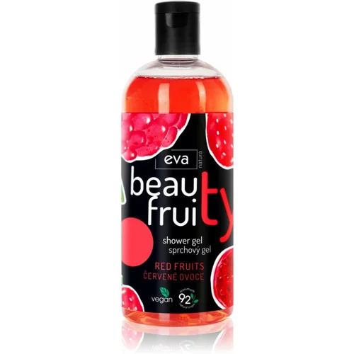 Eva Natura Beauty Fruity Red Fruits gel za prhanje 400 ml
