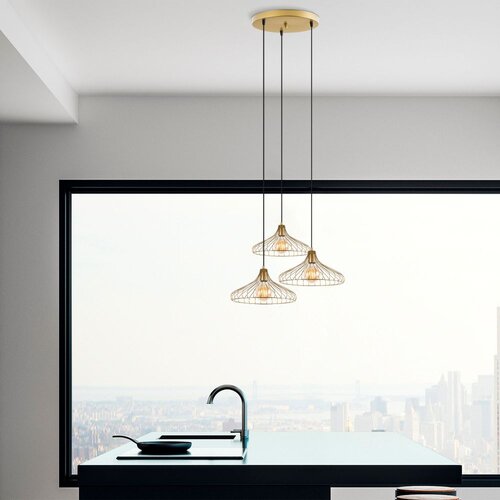Opviq Depay - 11261 Shiny Gold Chandelier Cene