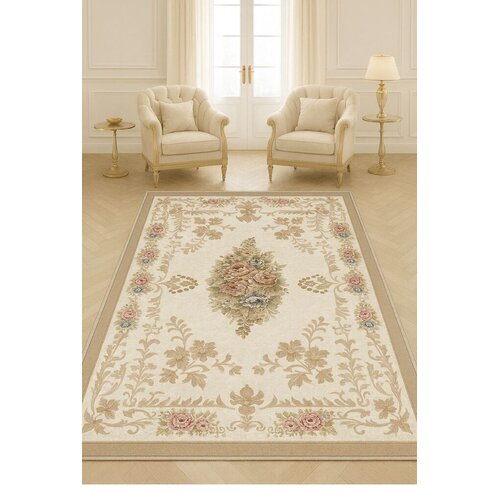 Conceptum Hypnose Tepih HM-CRP25-22, Pravougaoni, 180x280 cm, Krem-braon Cene