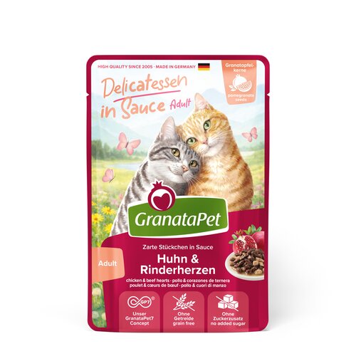 Granatapet Delicatessen u umaku 12 x 100 g - Piletina i goveđa srca Cijene