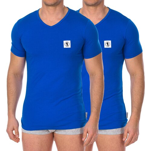 Bikkembergs Majice s kratkimi rokavi BKK1UTS08BI-BLUE Modra Cene