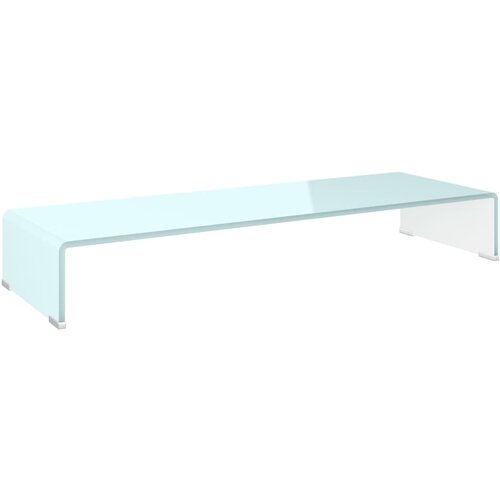 VidaXL Stojalo za TV / ekran stekleno zeleno 90x30x13 cm, (20770423) Slike