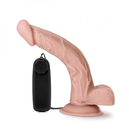 Dr Skin Dr. Skin - Dr. Sean Vibrator With Suction Cup 8'' - Vanilla