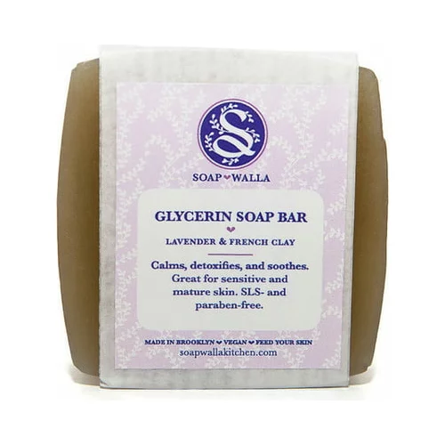 Soapwalla lavender & french clay soap bar