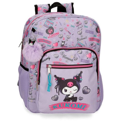 Hello Kitty Mochila Retropop Kuromi 38cm adaptable Cene