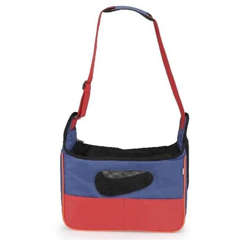 Camon transportna torba za ljubimce 40 cm x 20 cm x 27 cm, plavo - crvena A2201801 Cene