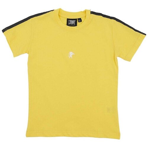 Leone 1947 Majice s kratkimi rokavi Boy T-Shirt Short Sleeves New Tape Rumena Cene