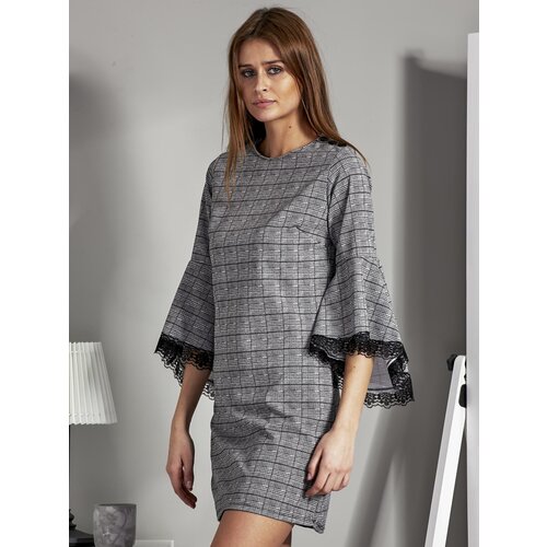 Italy Moda Dress-MI-SK-17331.91-black-white Slike