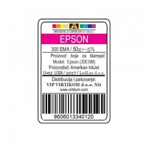 American Inkjet epson sublimaciona magenta 300EMA/1400/1430 wf/xp (30ESM/Z) Slike