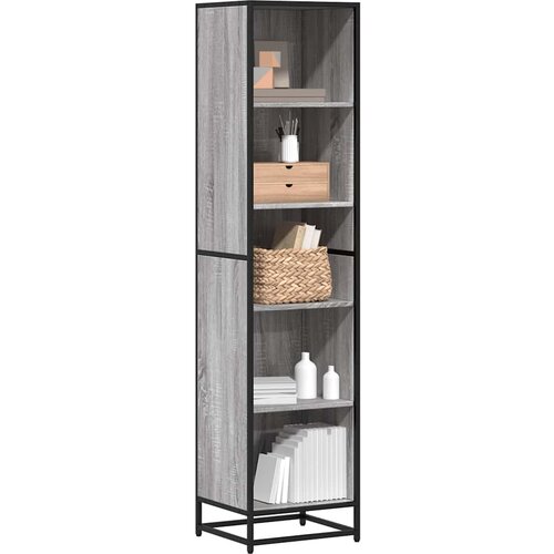 vidaXL Knjižna omara siva sonoma 40x35x170,5 cm inženirski les Cene