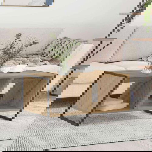  Stolić za kavu Umjetnička hrastovina 80 x 50 x 40 cm Slike