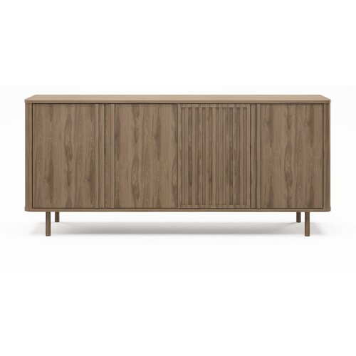 Marckeric Komoda u dekoru hrasta u prirodnoj boji 180x80x40 cm Salma – Cijene