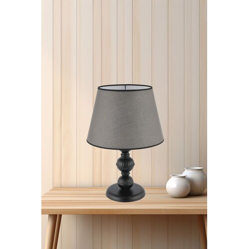 Opviq 300 - Grey, Black Grey Black Table Lamp Cene