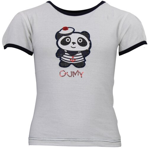 Miss Girly Majice s kratkimi rokavi T-shirt fille FUMYRIN Bela Cene