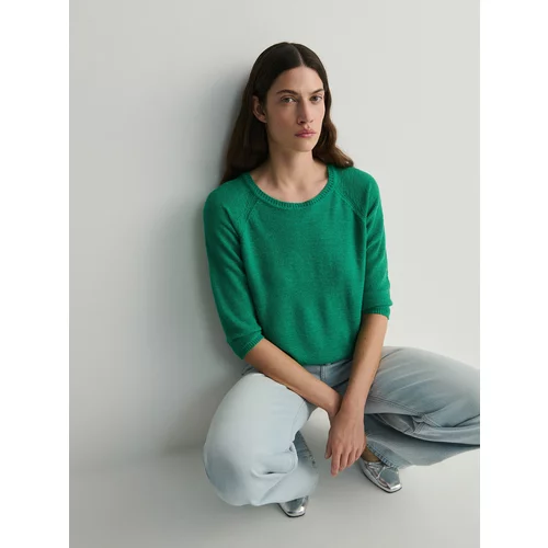 Reserved - Obični džemper - zelena