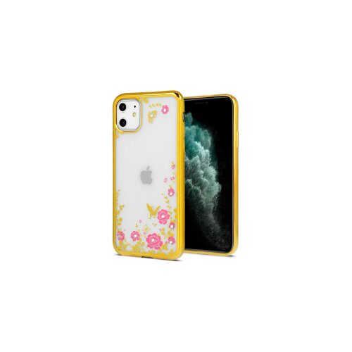  ZADNJA MASKA DIAMOND FLOWER ZA IPHONE 11 PRO ZLATNA Cijene