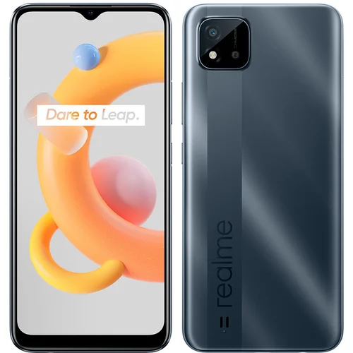 Realme Obnovljeno - kot novo - C11 (2021) siv 32 GB 2 GB ram dual sim - brez oznak uporabe obnovljeno, (21561663)