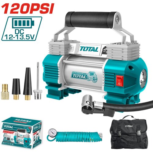 Total Auto kompresor 12V 10bar 45L/min Slike