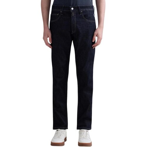 Replay Jeans straight REGULAR_SLIM M1008J.000.785 150 Modra Cene