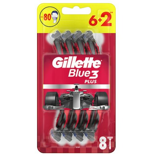 Gillette blue 3 brijač za jednokratnu upotrebu, 8 komada Slike