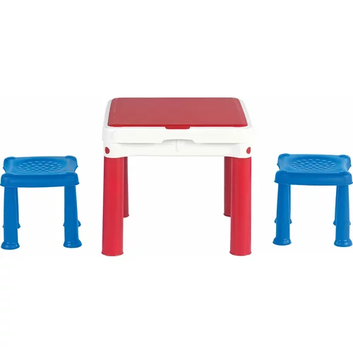 Curver Otroška mizica (d 51 x š 51 x v 44 cm, 2 x stolček, umetna masa)