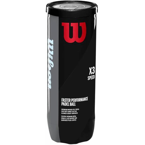 Wilson x3 pack speed padel ball wr8901101001 Cijene
