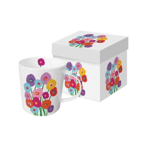 PPD Papperproducts Design Super Bouquet - &amp;Scaron;olja - Trend, Flowers turquoise, 400 ml Slike