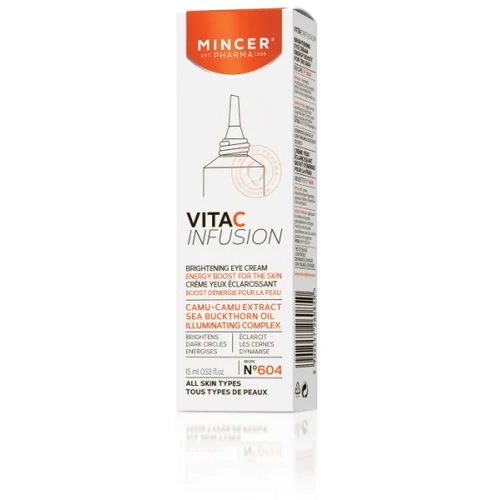 Mincer Pharma VITA C INFUSION N° 604 - Krema za izbeljivanje predela oko očiju 15ml