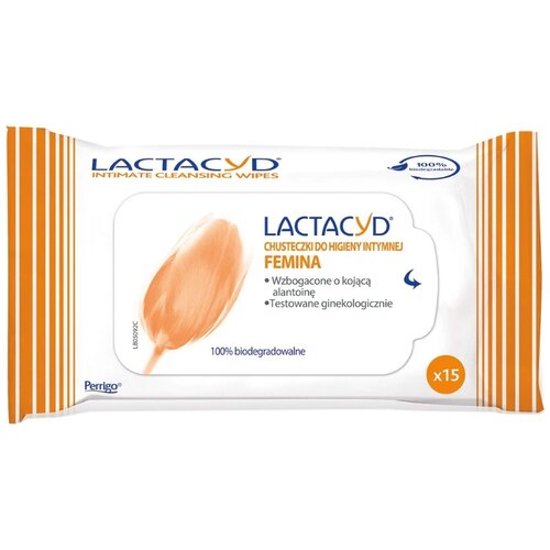 Lactacyd Intimne maramice Femina, 15 maramica Cene