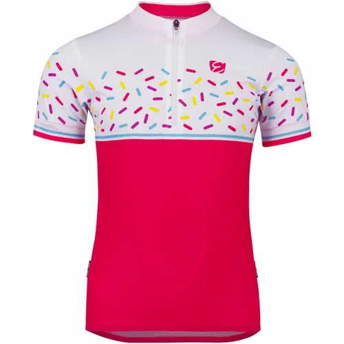 Etape RIO Dječji biciklistički dres, ružičasta, veličina