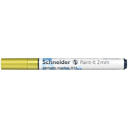 Schneider Flomaster Paint-It metalik marker 011, 2 mm, žuti Slike