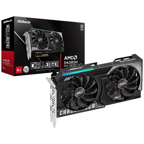 AsRock RX 9060 XT 8GB Radeon Challenger OC GDDR6 Slike