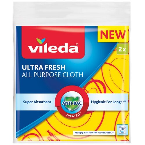 Vileda Ultra Fresh Vi&scaron;enamjenska Krpa 2/1 Cijene