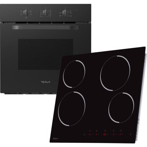 Tesla ugradbeni set pećnica BO301MB + ploča HV6401MB Slike